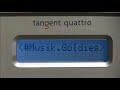 Tangent Quattro - Quick Quattro Guide Tangent Quattro - Quick Quattro Guide