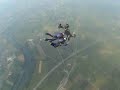 The variations of parachute openings The variations of parachute openings