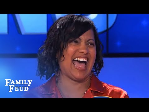 Family Feud - Steve's head is the size of what?!