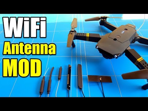 Eachine E58 Wifi Antenna Mod Install - Increase / Extend Wifi FPV Range And Fly Drone With Phone