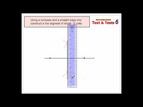 how to locate root 2 on a number line