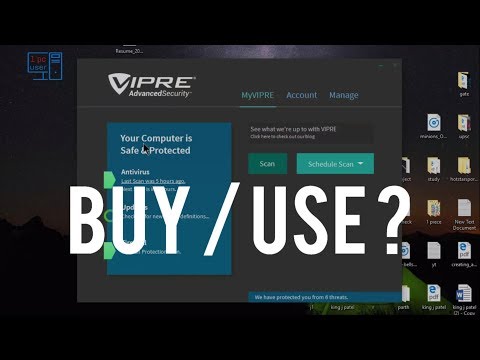 Which AntiVirus is best for Windows 10? - vipre advanced security 2018 full review