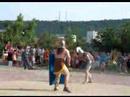 gladiator fight - secutor vs provocator - svishtov 2008 gladiator fight - secutor vs provocator - svishtov 2008