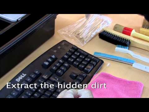 Computer Keyboard - refresh Cleaning - Computer Keyboard Cleaning refresh cleaning are available to professionally clean dirty IT equipment for companies across the West Midland...