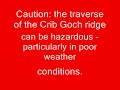 Crib Goch Traverse