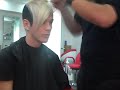 The song is Guys Don't Like Me by IT BOYS! If you'd like to get your hair done by my stylist, request Tate at the Style Lounge at 818.980.6600 (we made my golden blond hair almost white, and the sides were darkened from brown to black)