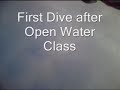 First Dive After Class