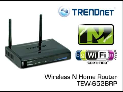 Обзор роутера TRENDnet TEW-652BRP