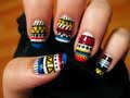 Tribal Aztec Nails