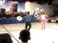 Baile de marinera norteña en el brisas del titicaca, en la clausura de talleres del brisas, bailoado por karina garcia y josé aparcana en marzzo 2007