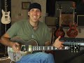 Demo Gibson Nighthawk guitar smaller than a Les Paul