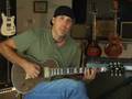 Demo Gibson Nighthawk guitar smaller than a Les Paul