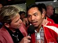 Pacquiao Diaz Post Fight Interviews