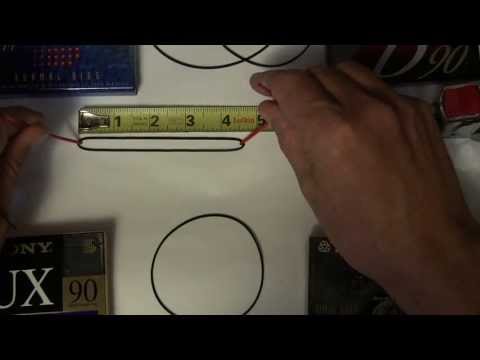 how to measure a v belt for sizing