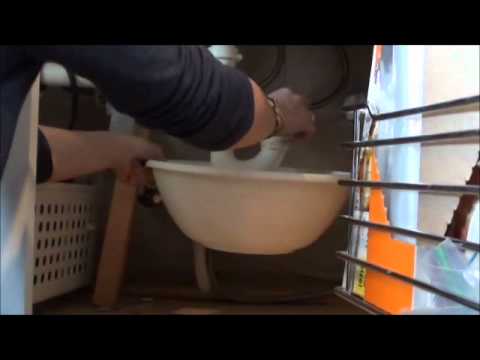 how to fix a backed up sink
