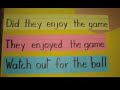 TeacherTube - Three Kinds - Sentences