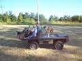 Eli Driving Halflinger at NWMF 08 Prep day