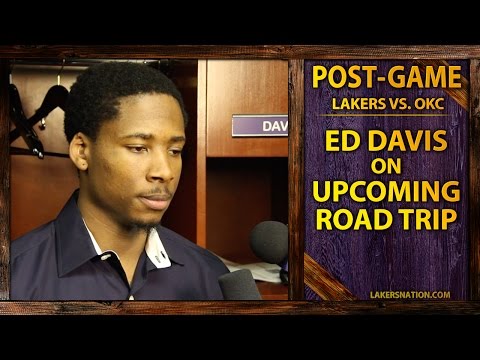 Video: Ed Davis Discusses Where Lakers Need To Improve