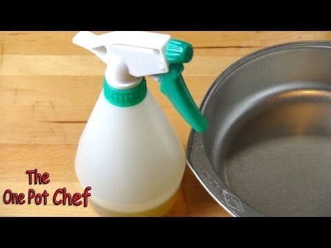 Quick Tips: Make Your Own Cooking Spray Oil | One Pot Chef