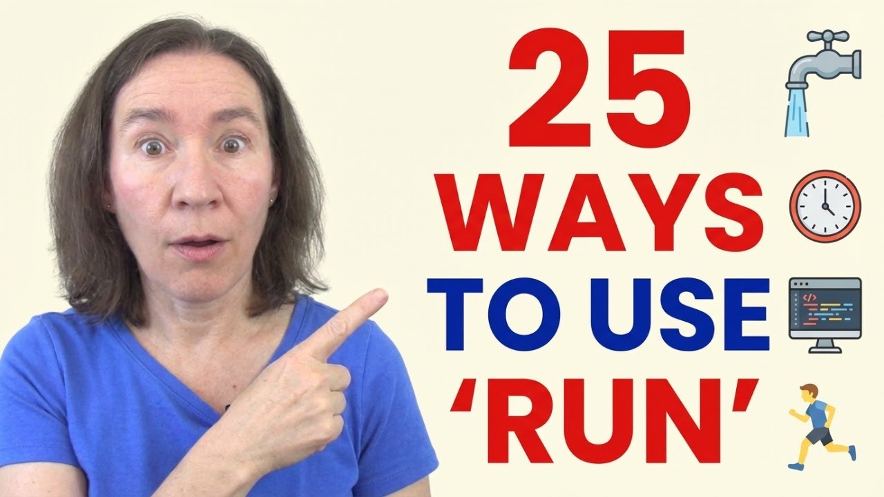 25 Different Ways to Use the English Word RUN