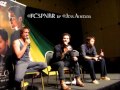 Rising Con Brazil: Chad, Matt and Misha's panel - Jess give them candies