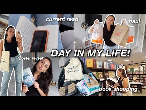 Play this video VLOG book shopping, clothing haul, mini room tour,  more!