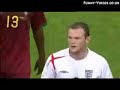 Cristiano Ronaldo World cup diving + Pauleta