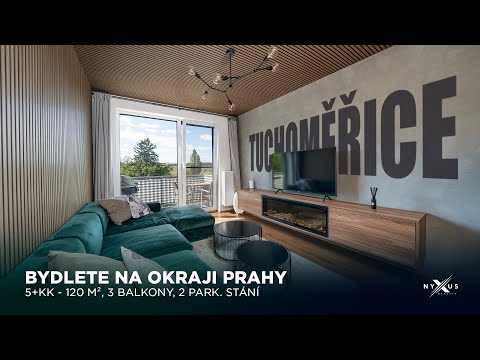 Video Prodej bytu 5+kk - 120 m², 3 balkony, komora, 2 parkovací stání, Tuchoměřice