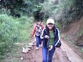 hiking to camp sabros