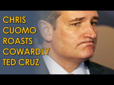Chris Cuomo ROASTS Ted Cruz for being afraid of Trump, "The one who said your wife was ugly"