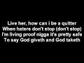 Bad Meets Evil - Living Proof Lyrics