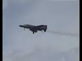 F-4 Phantom with burners blazing.