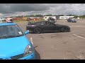Adnans 500hp Toyota Supra T61 around LLandow Race Track