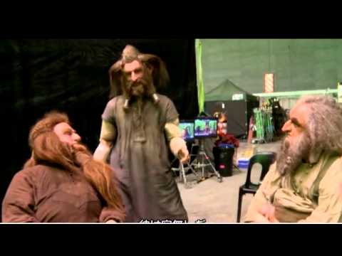 the hobbit - Here comes some more behind the scene footage of, this time three brothers in the line of Durin, Dori, Nori and Ori! Sorry about the chinese text once again ...