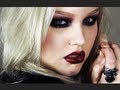 Colored Goth Makeup Look