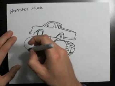 how to draw trucks