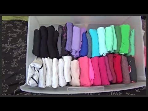 how to organize drawers
