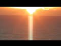Sunrise over sea = Gratitude
