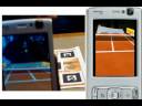 fanta.eu http (to download game for your mobile) virtual tennis is a 3d augmented reality game in which two phones connect via bluetooth before playing a game of tennis using a 