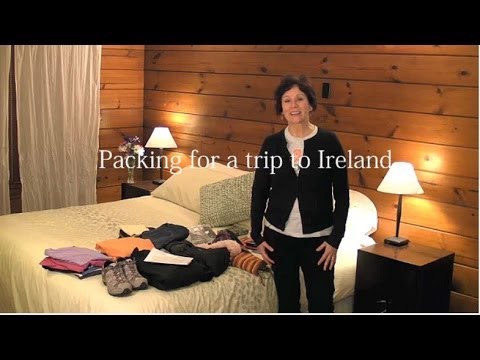 how to pack for a trip to ireland