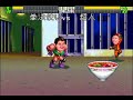 this fighting game actually scares me more than chou aniki.
i just mash buttons to record the video. i think i missed some of the more ridiculous moves, like one guy who melts into the floor after he jumps and another being literally chopped down the middle.