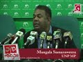 Conspiracy within govt. to frame war crime charges on President -- Mangala