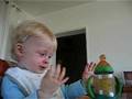 Baby evil genius laugh
