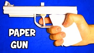 How to make a origami gun that shoots