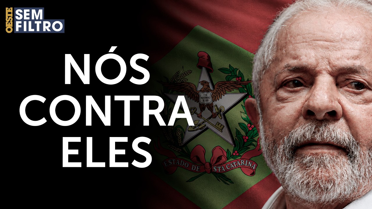 ELEIÇÕES 2026: PL aciona TSE contra Lula por discurso de ódio em Santa Catarina