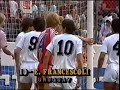 English: Highlights from Denmark - Uruguay, World Cup 1986, Mexico, group stage. Danish broadcast.Part 1 of 2: Highlights 1st half.Match info:10' 1 - 0 ELKJÆR Preben40' 2 - 0 LERBY Søren   45' 2 - 1 Enzo Francescoli (Pen)51' 3 - 1 LAUDRUP Michael   68' 4 - 1 ELKJÆR Preben   79' 5 - 1 ELKJÆR Preben   88' 6 - 1 OLSEN JesperDansk: Højdepunkter fra vel en af de bedste danske landskampe gennem tiderne - kampen mod Uruguay ved VM 86 i Mexico. Svend Gehrs' kommentarer taler for sig selv.Del 1 af 2: Højdepunkter fra 1. halvleg.
