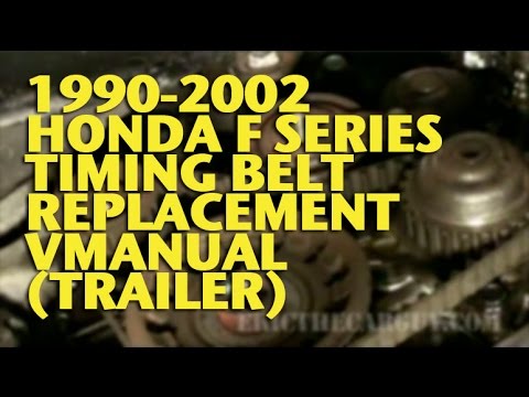 1990-2002 Honda Accord Timing Belt Replacement Video – EricTheCarGuy