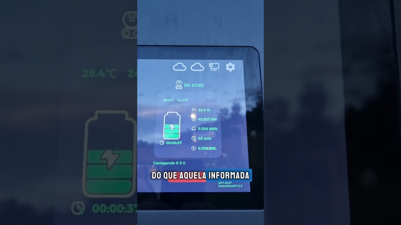 Tempo de carregamento do Jaecoo7