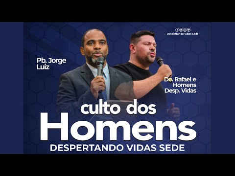 CULTO DOS HOMENS - 25/04/2024