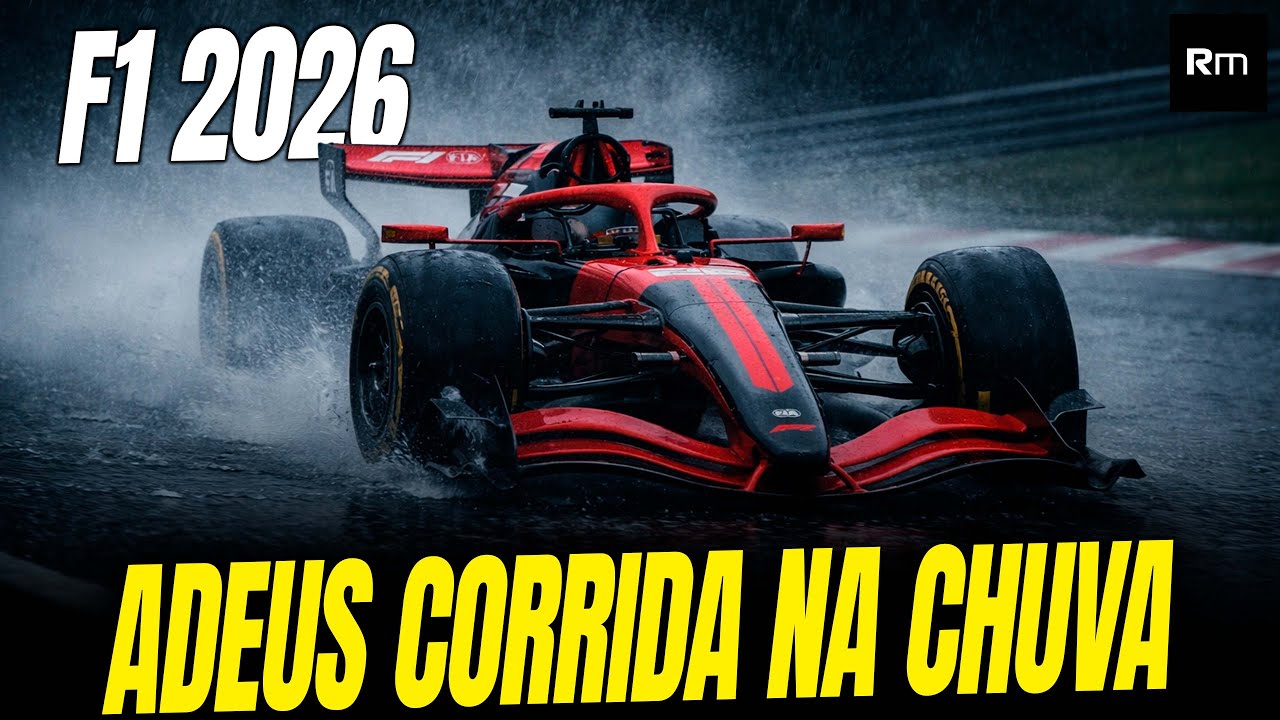 ALERTA: CORRIDA NA CHUVA EM RISCO NA F1 2026 POR QUESTÕES DE SEGURANÇA DO NOVO CARRO #f1 #formula1